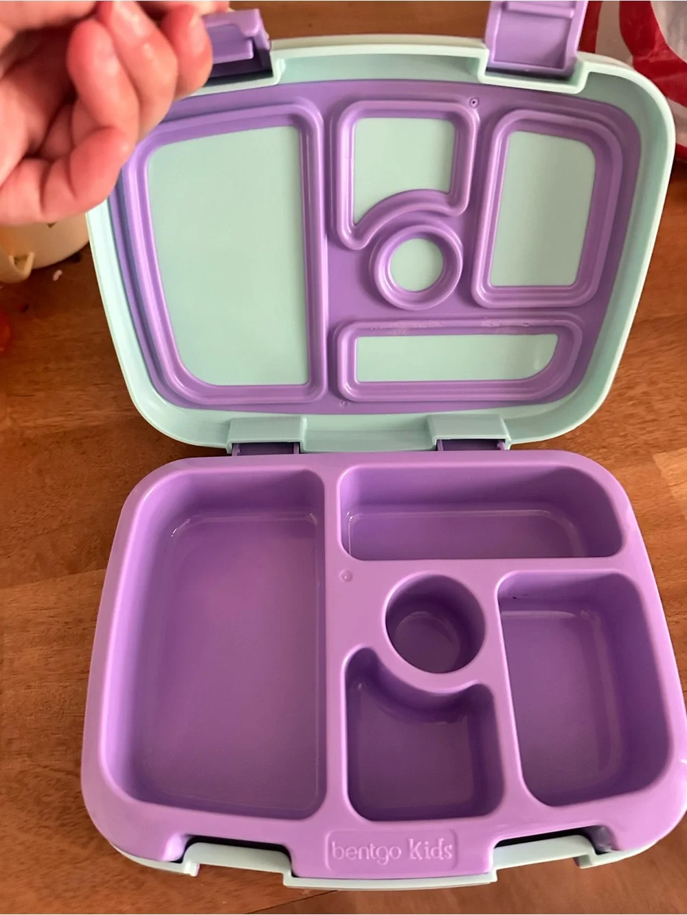 Bentgo Kids Mermaid Lunch Box - Mint & Purple